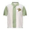 Harriton Men's Two-Tone Bahama Cord Camp Shirt Thumbnail