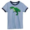 Bella Women's Heather Ringer T-Shirt Thumbnail