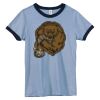 Bella Women's Heather Ringer T-Shirt Thumbnail