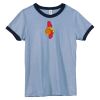 Bella Women's Heather Ringer T-Shirt Thumbnail