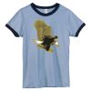 Bella Women's Heather Ringer T-Shirt Thumbnail