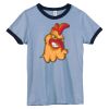 Bella Women's Heather Ringer T-Shirt Thumbnail