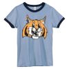 Bella Women's Heather Ringer T-Shirt Thumbnail