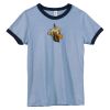 Bella Women's Heather Ringer T-Shirt Thumbnail