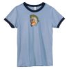 Bella Women's Heather Ringer T-Shirt Thumbnail