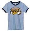 Bella Women's Heather Ringer T-Shirt Thumbnail