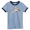 Bella Women's Heather Ringer T-Shirt Thumbnail