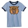 Bella Women's Heather Ringer T-Shirt Thumbnail