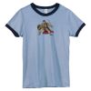 Bella Women's Heather Ringer T-Shirt Thumbnail