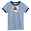 Bella Women's Heather Ringer T-Shirt Thumbnail