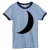 Bella Women's Heather Ringer T-Shirt Thumbnail