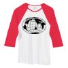 Bella Women's Baby Rib Contrast 3/4-Sleeve Raglan T-Shirt  Thumbnail