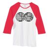 Bella Women's Baby Rib Contrast 3/4-Sleeve Raglan T-Shirt  Thumbnail