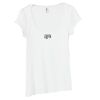 Bella Women's Sheer Rib Scoop Neck T-Shirt Thumbnail