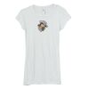 Bella Women's Sheer Rib Longer-Length T-Shirt Thumbnail