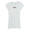 Bella Women's Sheer Rib Longer-Length T-Shirt Thumbnail