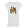 Bella Women's Sheer Rib Longer-Length T-Shirt Thumbnail